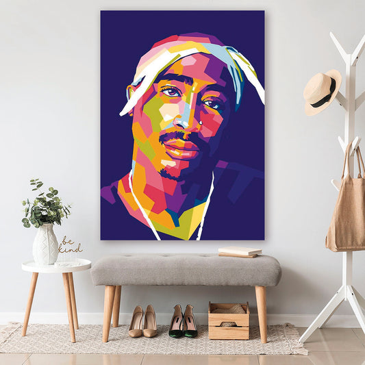 Tupac Purple Art