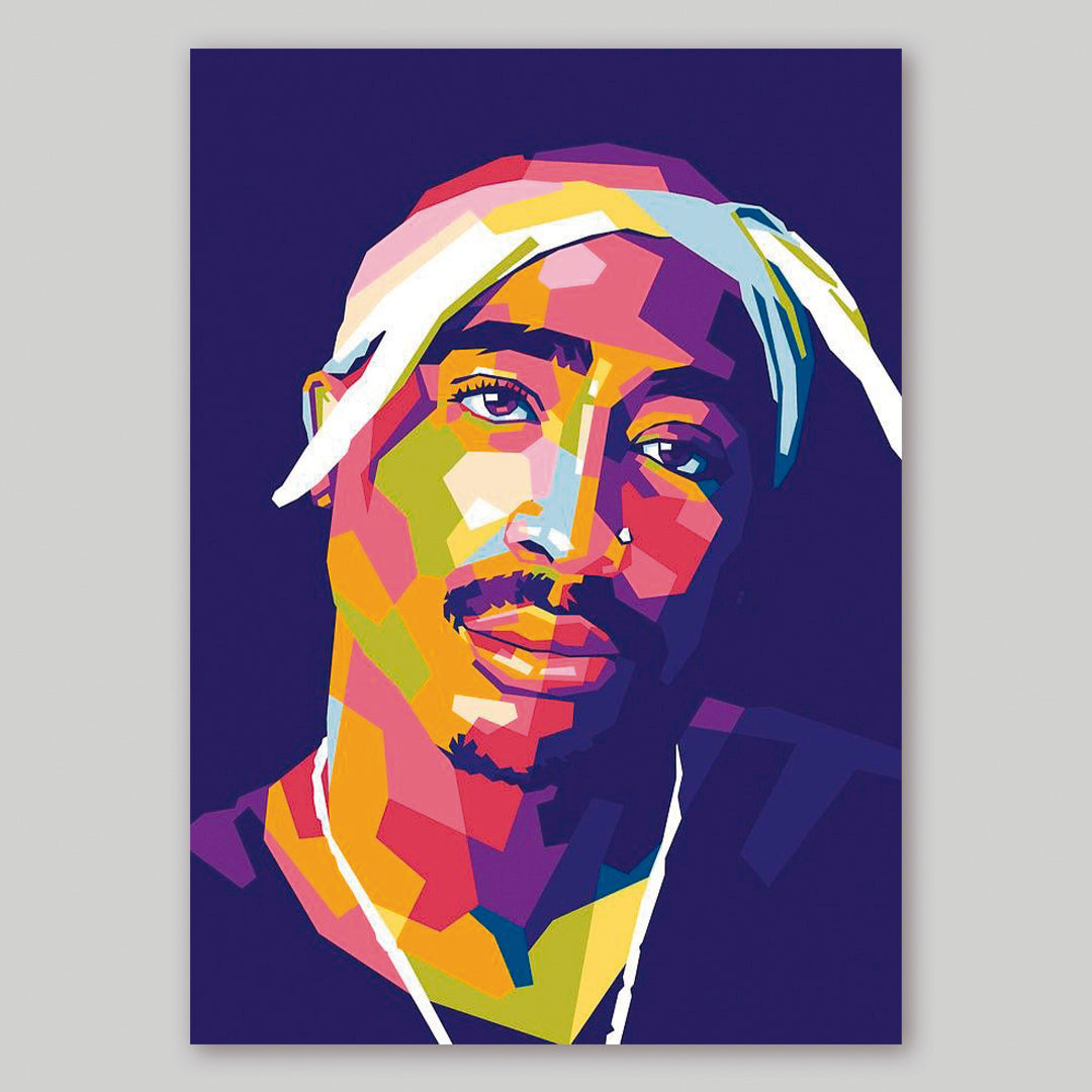 Tupac Purple Art