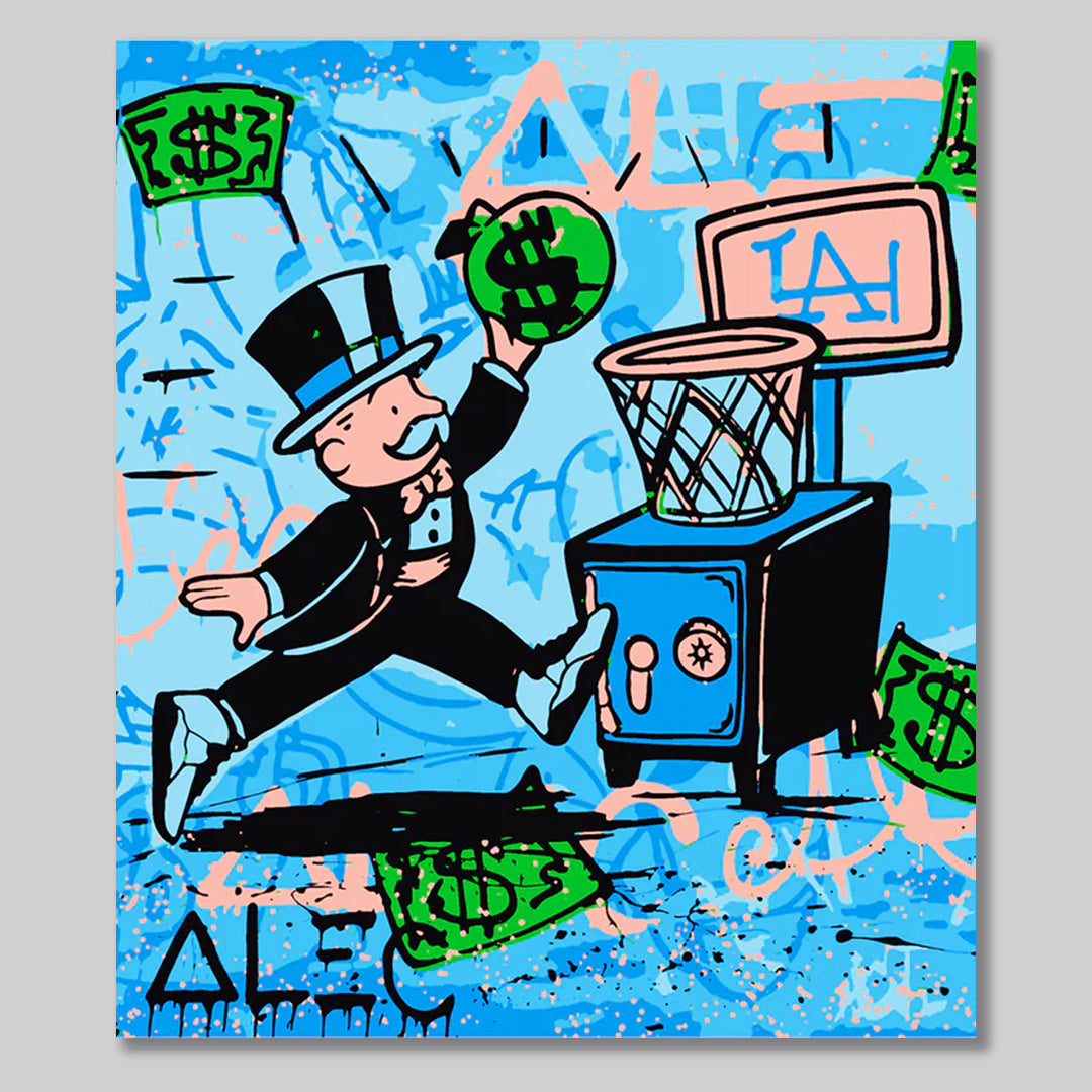 Basket Monopoly Blue