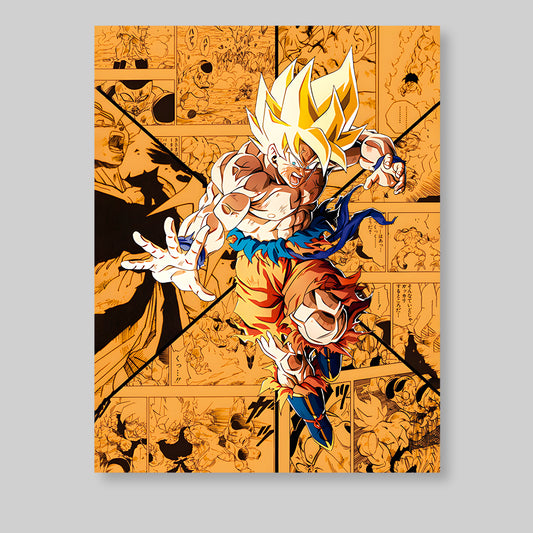 Goku SSJ _ Fondo Manga