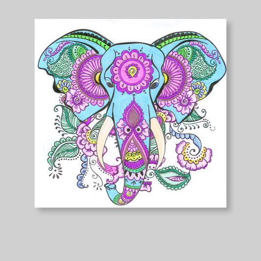 Mandala Elefante Ind