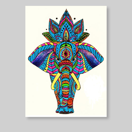 Mandala Elephant Design