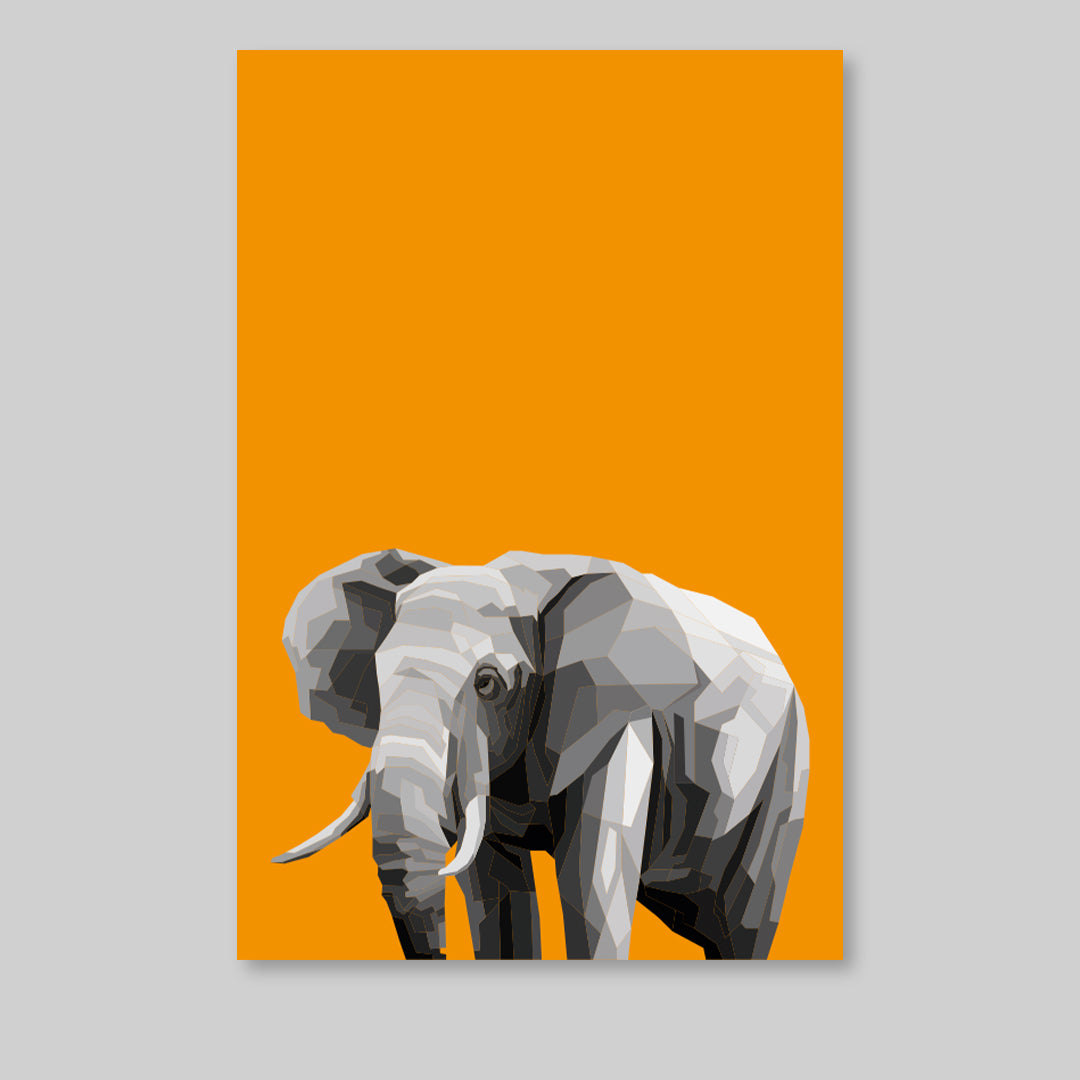 Poligonal Elephant